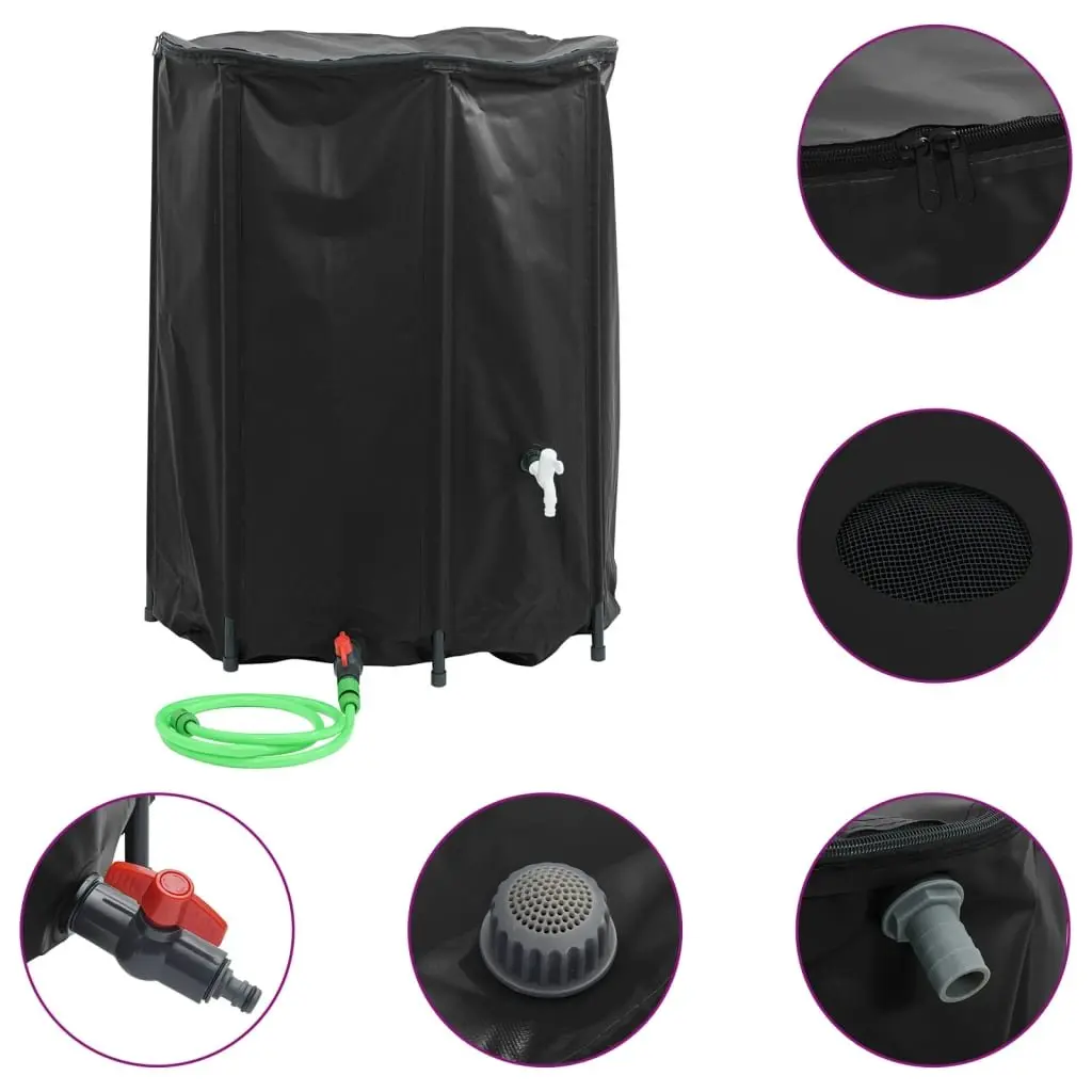 Collapsible Water Tank for Garden 750L Foldable Rain Collection Storage