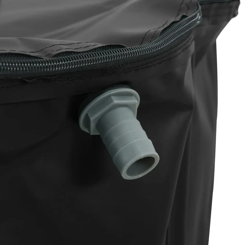 Water Tank 500L Foldable Collapsible Rainwater Storage Garden Black