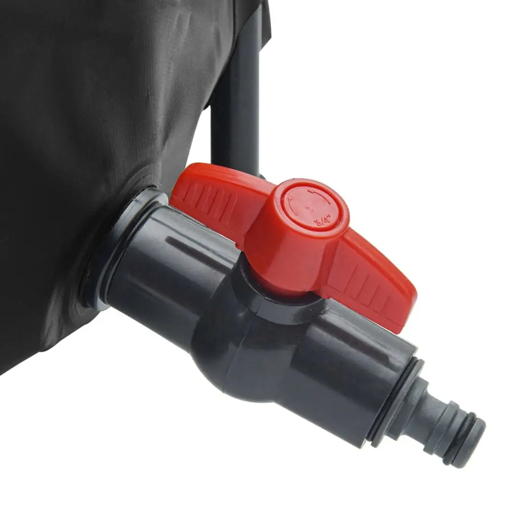 Water Tank 500L Foldable Collapsible Rainwater Storage Garden Black