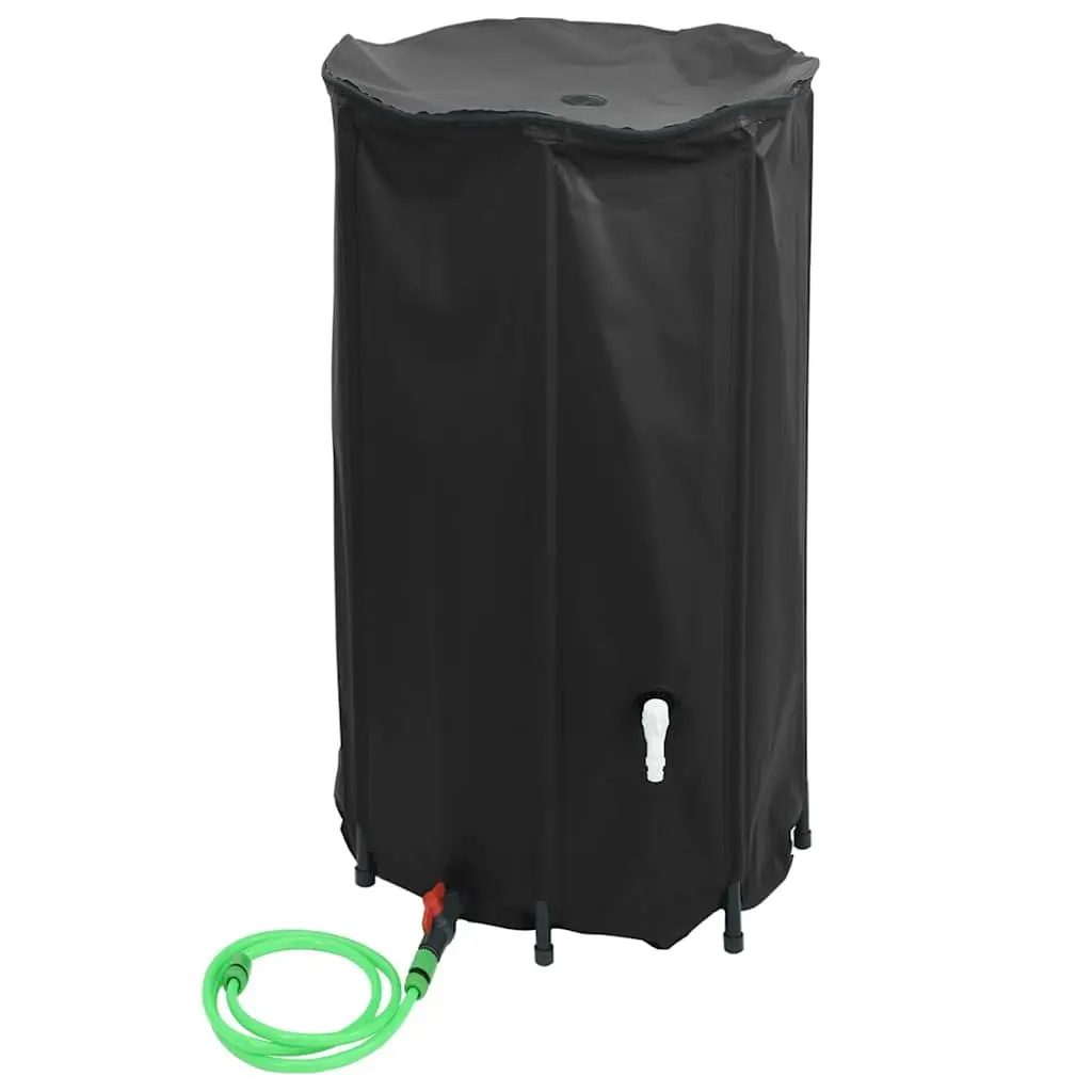 Water Tank with Tap for Garden 250L Foldable Collapsible Rain Water Storage Container