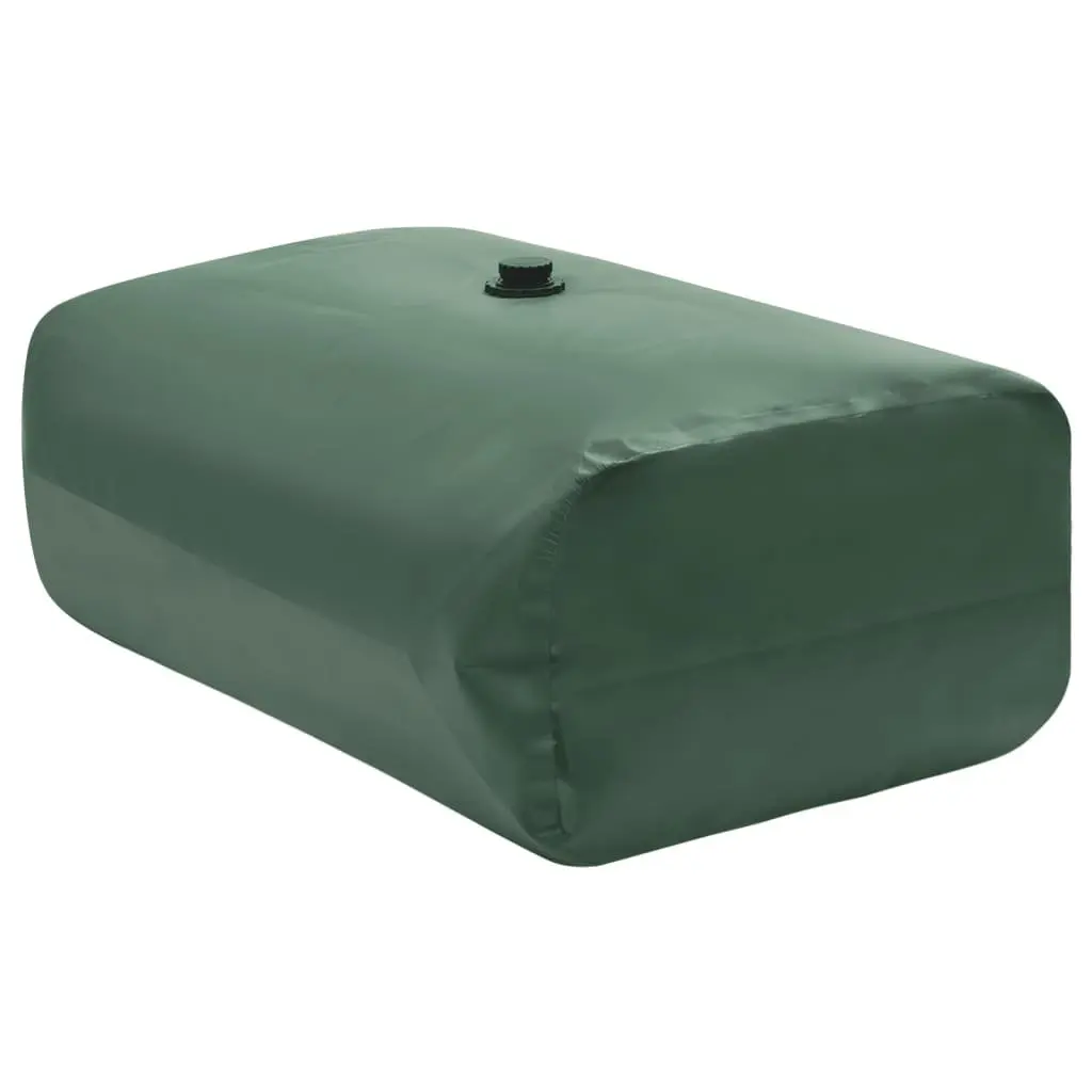 100LFoldableWaterTankPVCforGardenWateringStoragewithTapGreen