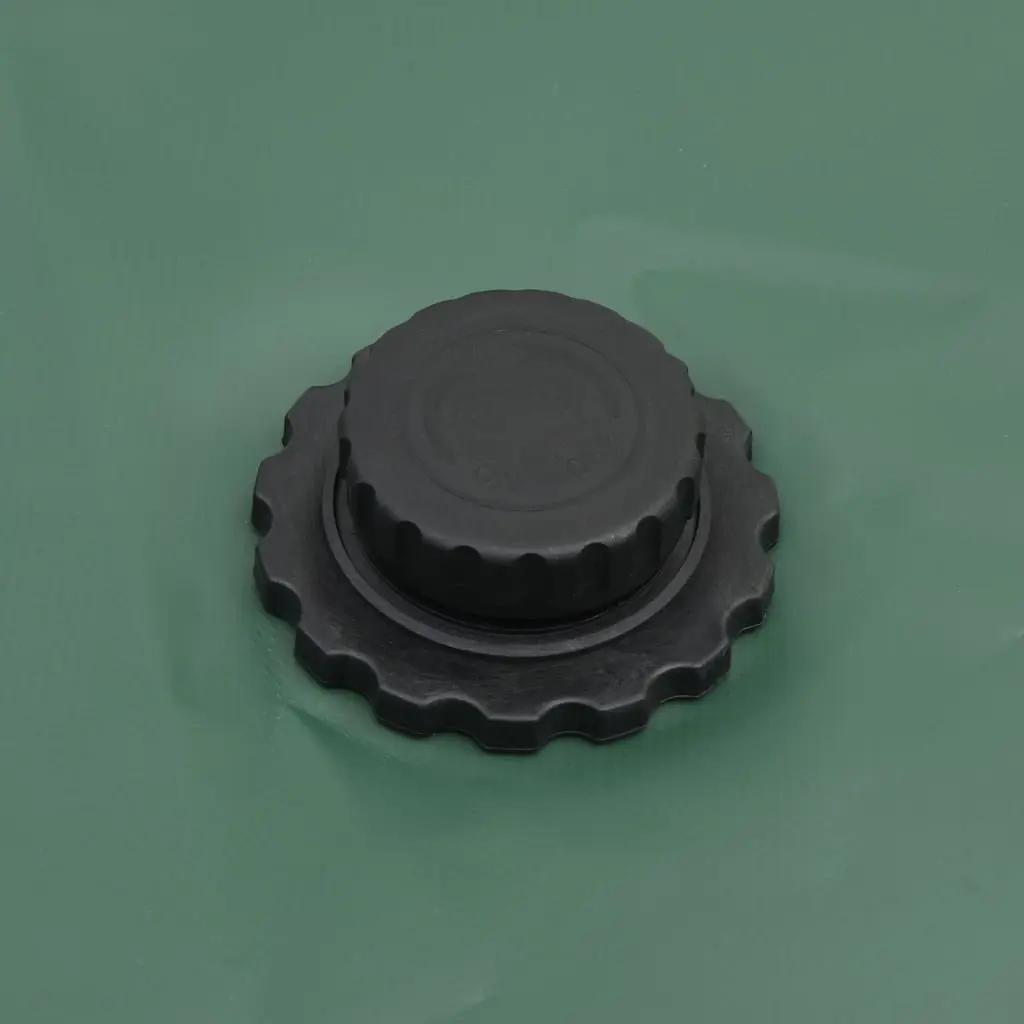 100LFoldableWaterTankPVCforGardenWateringStoragewithTapGreen