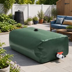 1500L Foldable Water Tank with Tap - Specifications Inside