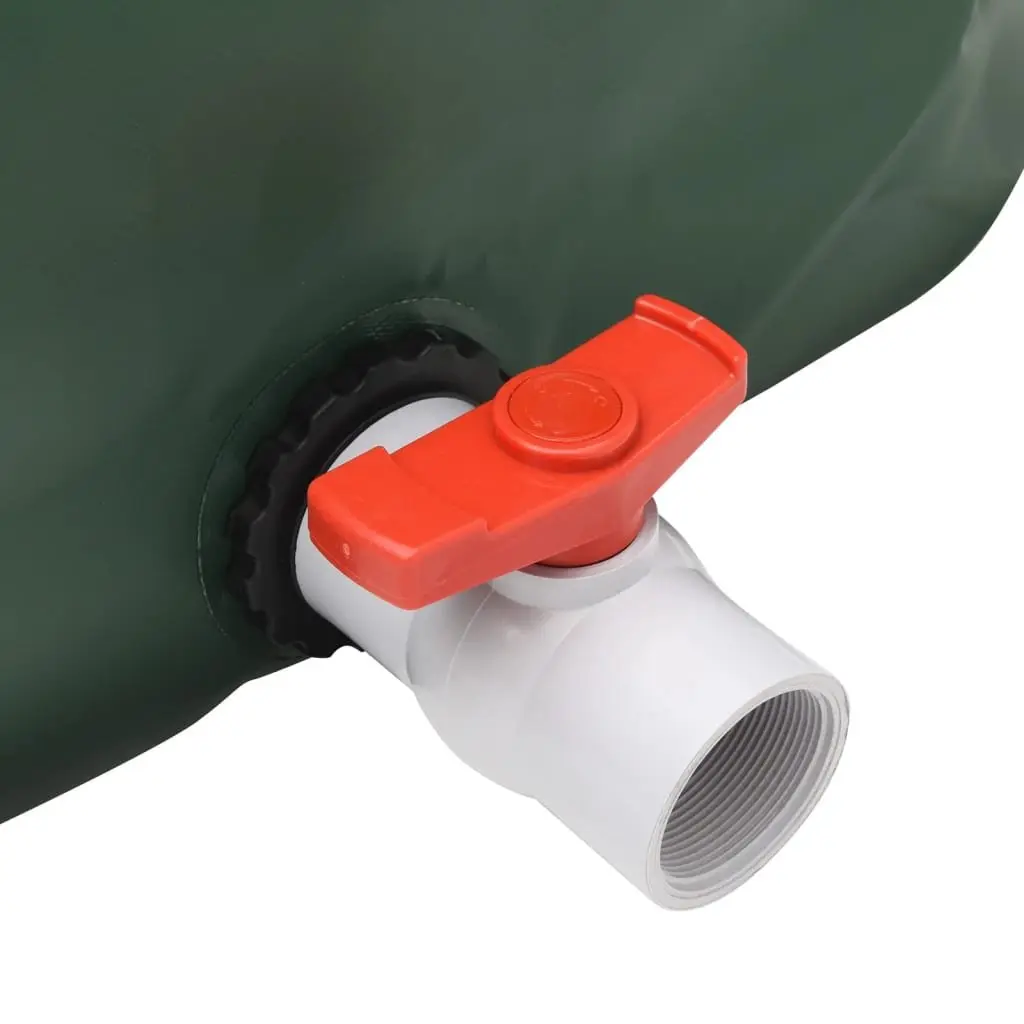 Foldable Water Tank for Garden Outdoor Use 1500L Green