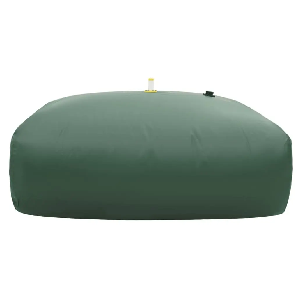 Foldable Water Tank 5000L Garden Storage with Tap Green PVC Container
