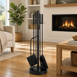 Essential 5-Piece Fireplace Tool Set Specifications