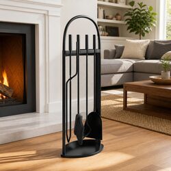 Specifications for 5-Piece Black Fireplace Tool Set