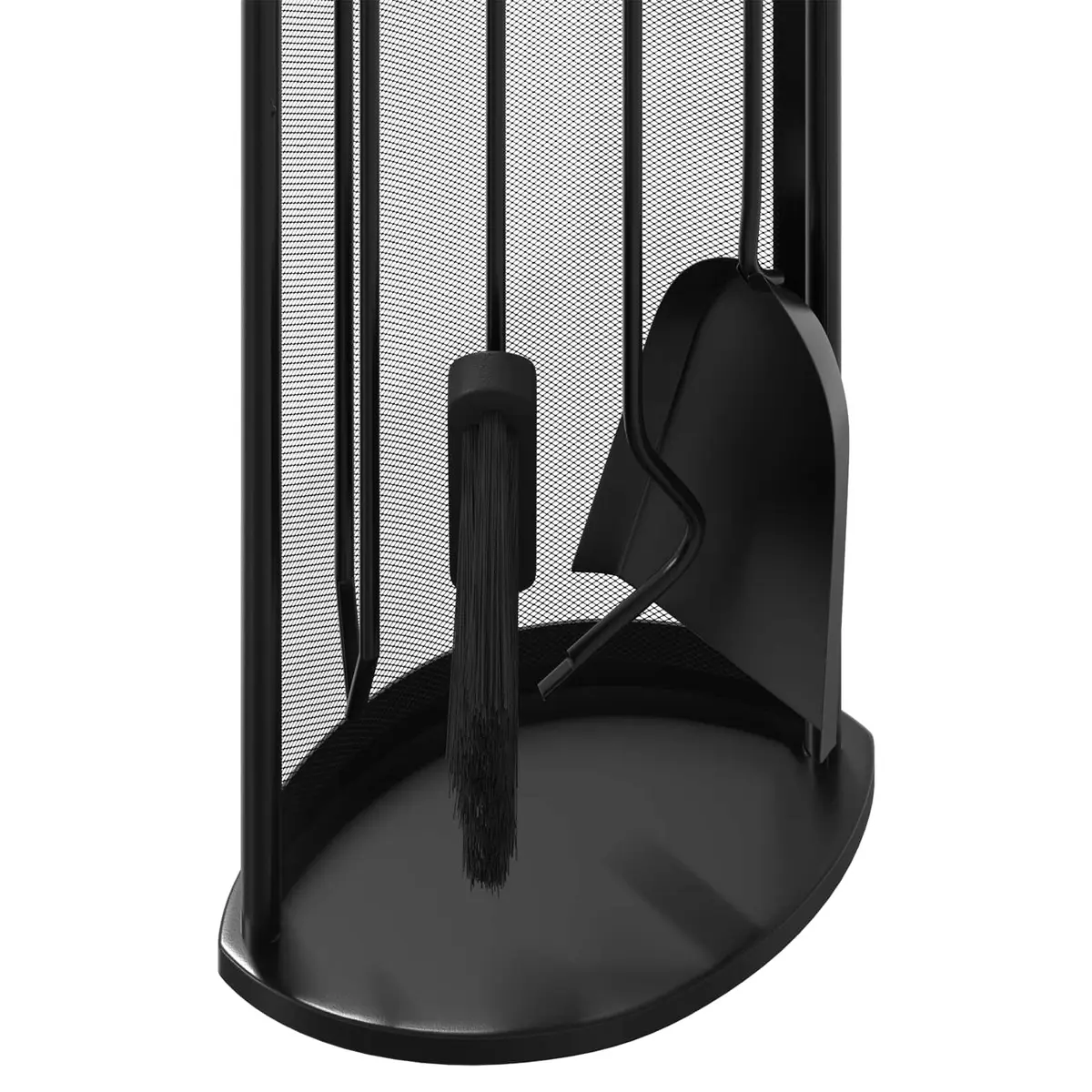 5-Piece Black Fireplace Tool Set