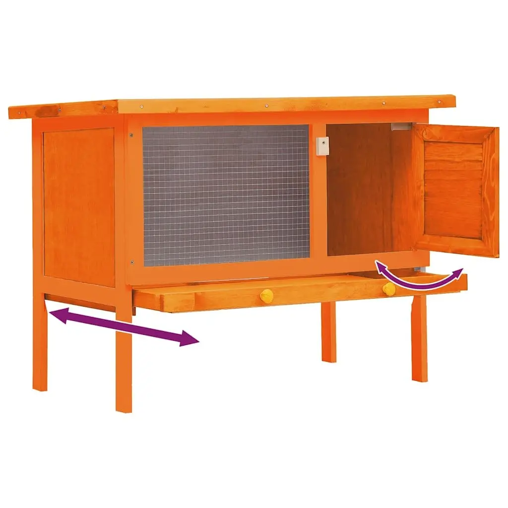 Outdoor Rabbit Hutch for Small Pets
