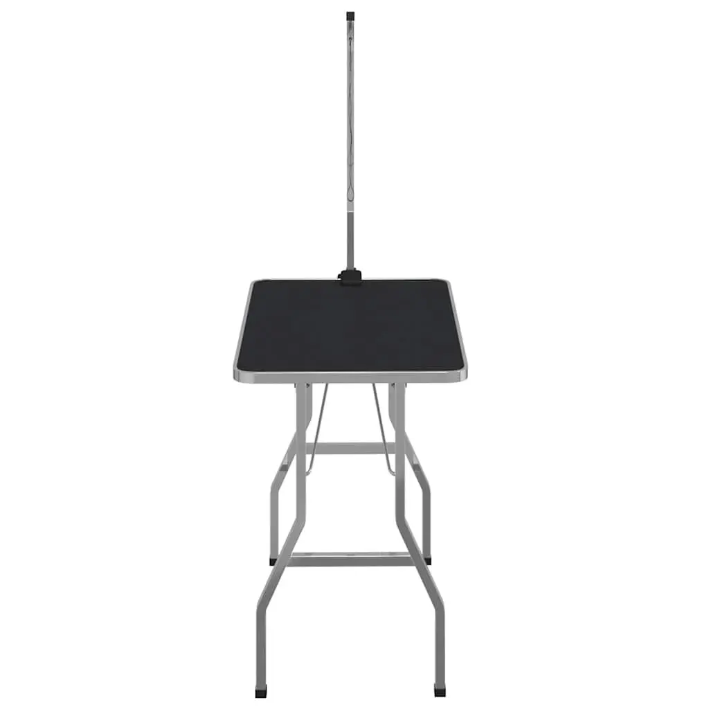 Pet Grooming Table Foldable Adjustable Arm Loop Brown Professional Home Mobile