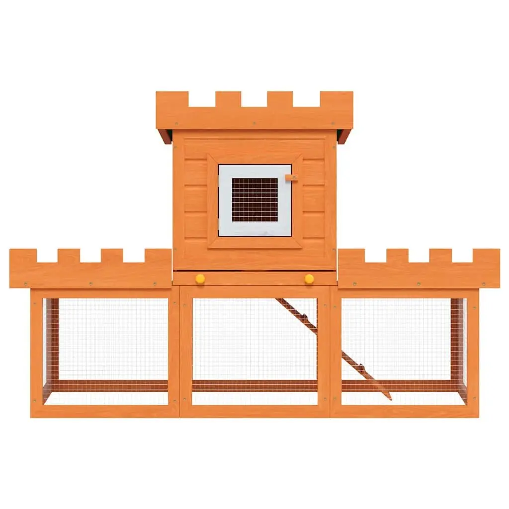 2-Layer Outdoor Rabbit Hutch