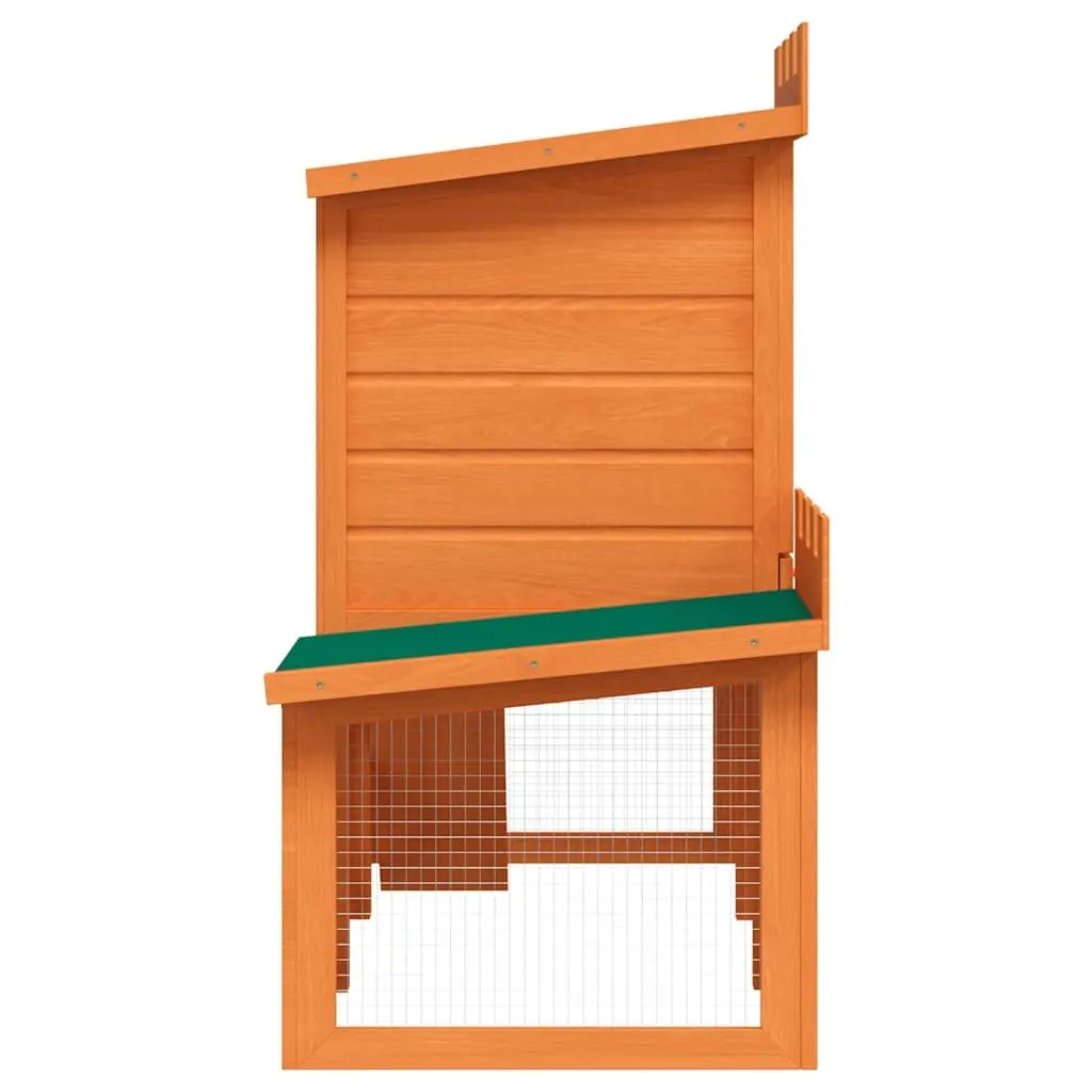 2-Layer Outdoor Rabbit Hutch