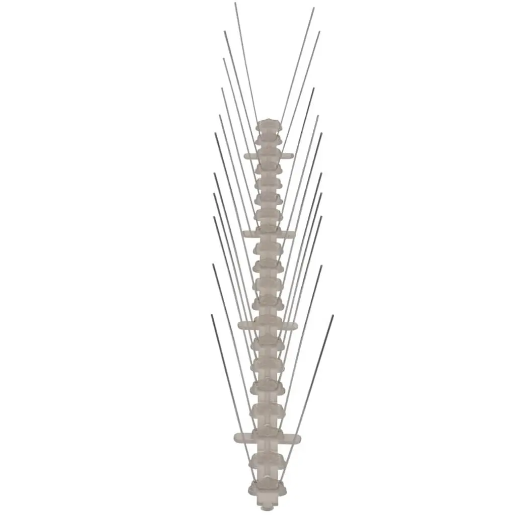 Bird Pigeon Spikes Repellent Pest Control Set of 6 Plastic Garden House 3m