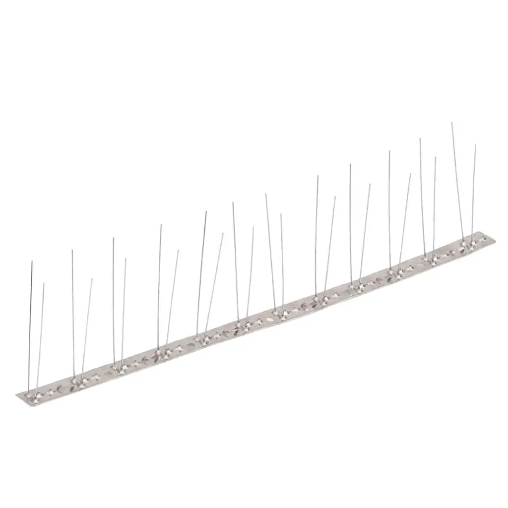 Bird Spikes Set of 6 for Home Garden 3m Stainless Steel Deterrent Strips