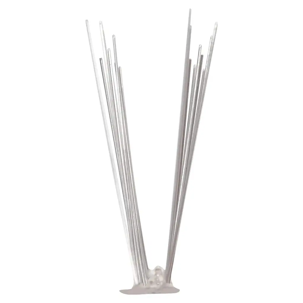 Bird Spikes Set of 6 for Home Garden 3m Stainless Steel Deterrent Strips