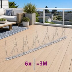 Specifications of Bird & Pigeon Spikes - 6 Strips, 3m
