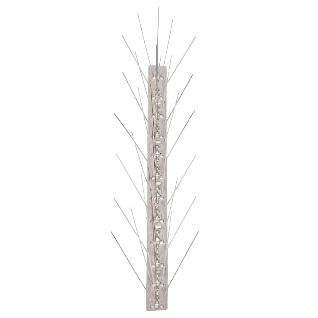 Bird Spikes 5-Row Stainless Steel Pigeon Deterrent Set of 6 3m Pest Repellent