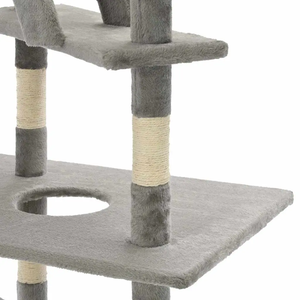 Multi-Level Cat Tree with Sisal Posts
