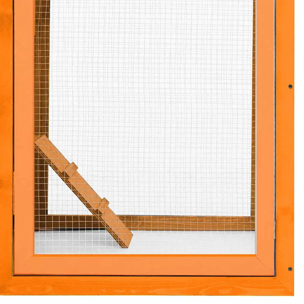 Chicken Cage Coop Hutch for Backyard Use 170x81x110 cm