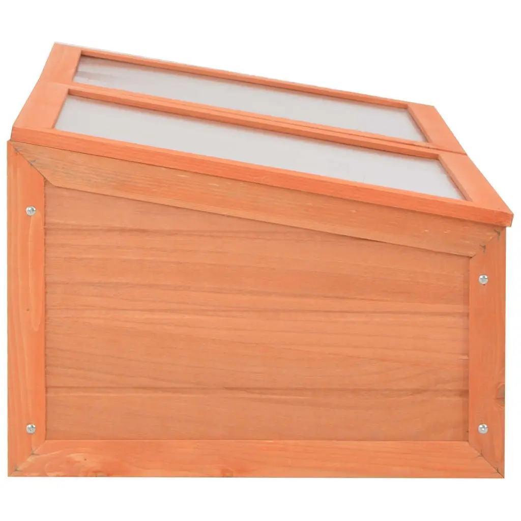 Wooden Garden Greenhouse Cold Frame 100x50x34cm