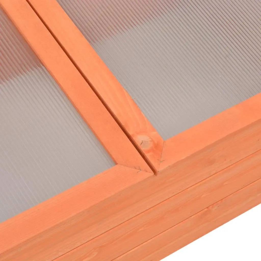 Wooden Garden Greenhouse Cold Frame 100x50x34cm