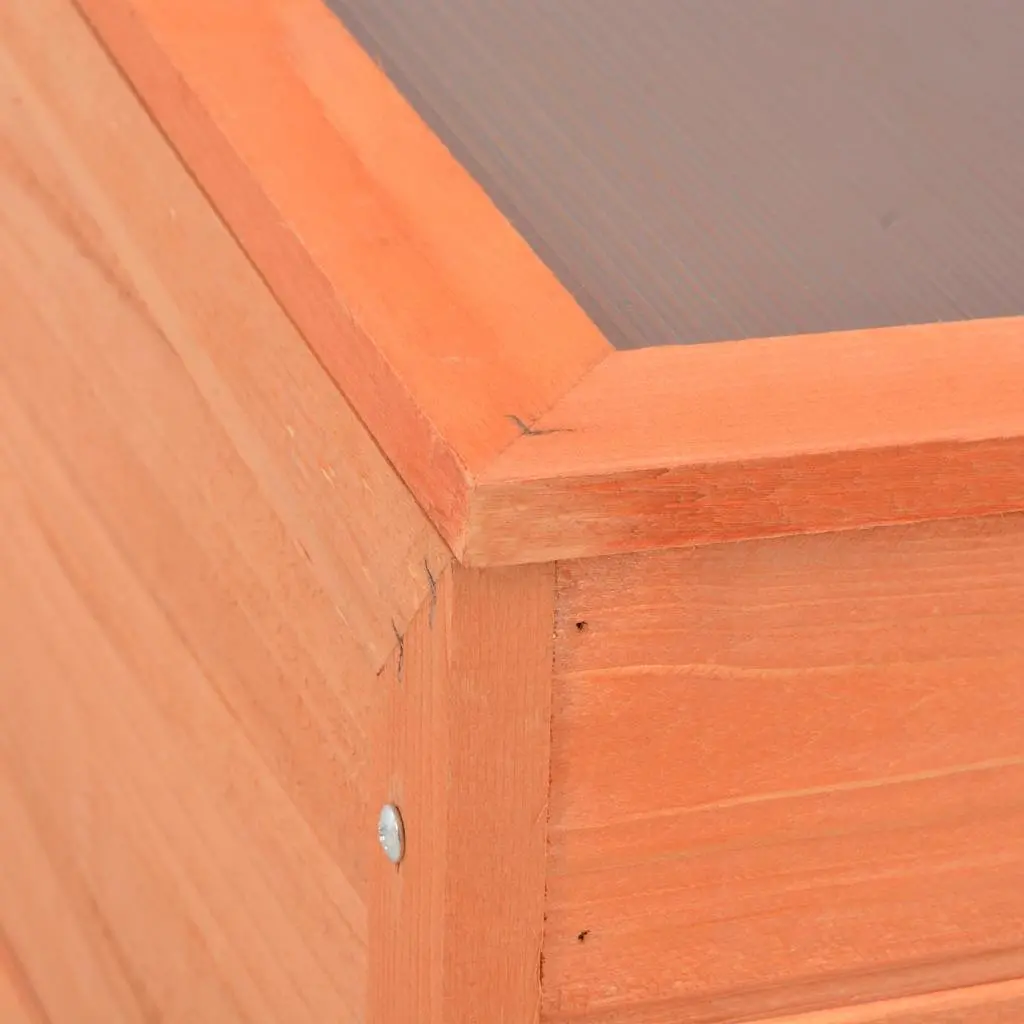 Wooden Garden Greenhouse Cold Frame 100x50x34cm