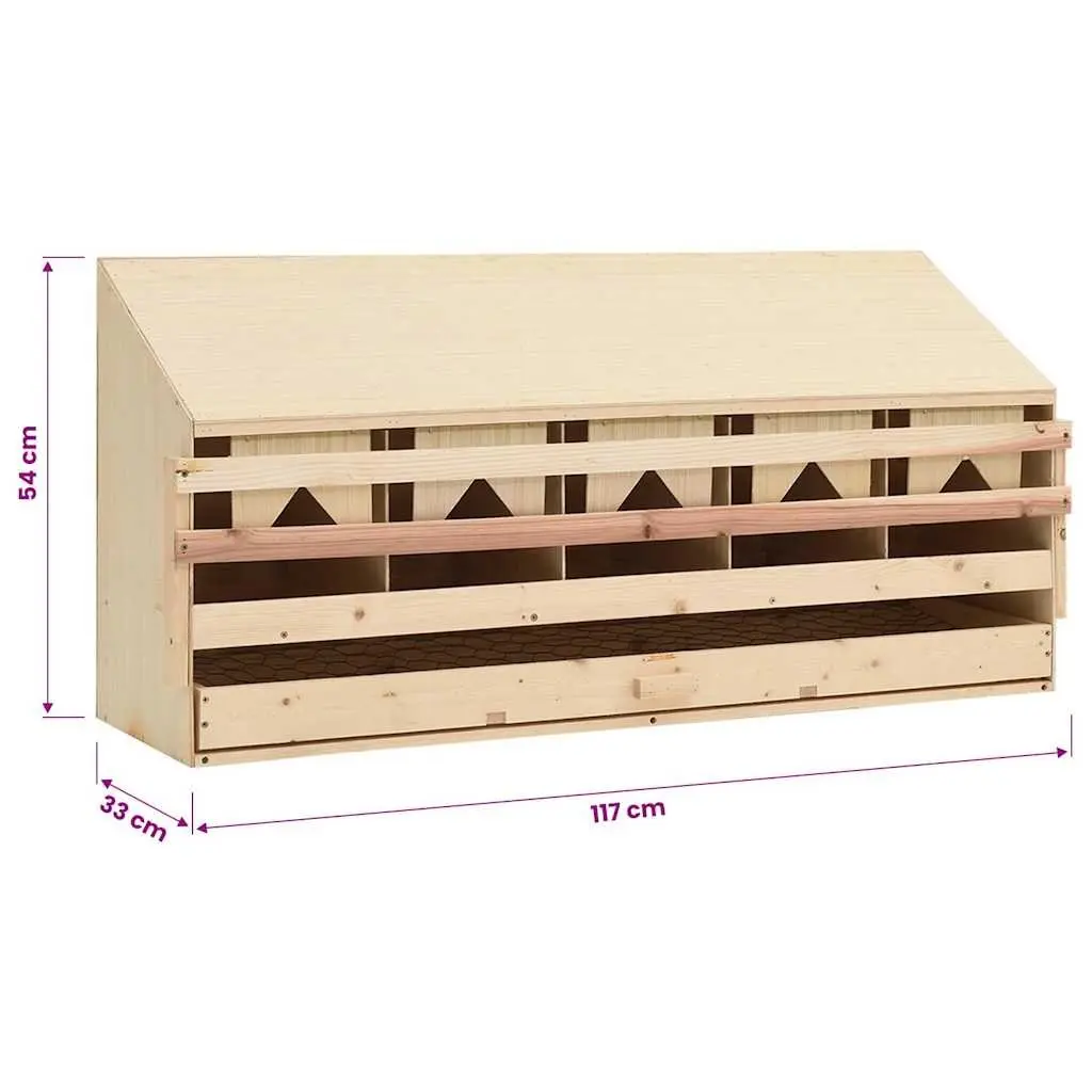 Wooden Chicken Laying Nesting Box