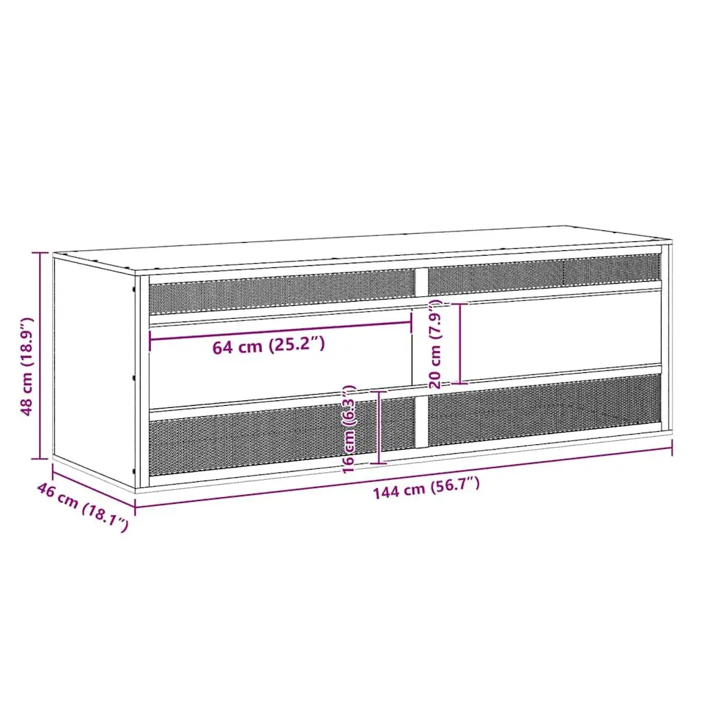 Small Animal Terrarium Reptile Habitat Enclosure Glass Front 144 x 46 x 48 cm