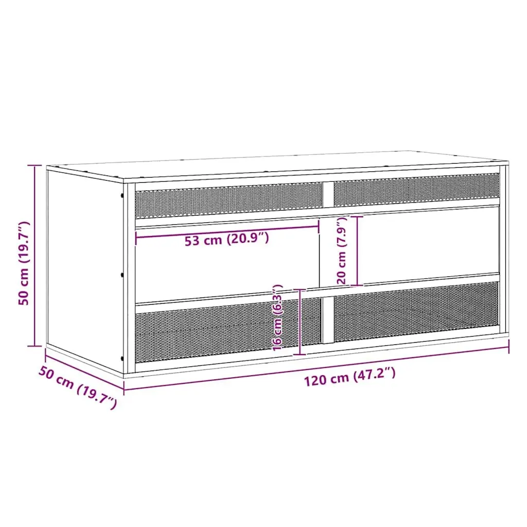 Small Animal Terrarium Reptile Habitat Enclosure 120 x 50 x 50 cm