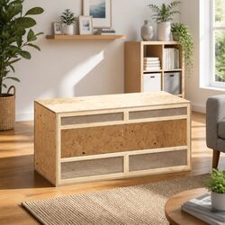 Precise Dimensions Small Animal Terrarium 100x47x47cm