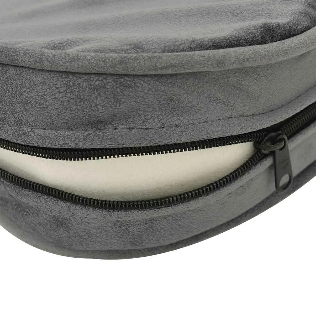 Grey Dog Sofa with Plush Cushion