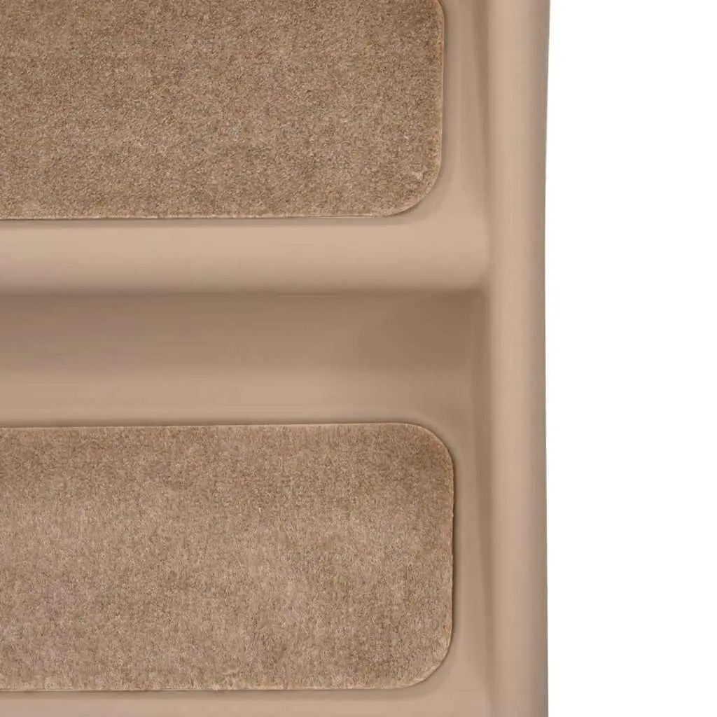 Folding Pet Stairs in Brown