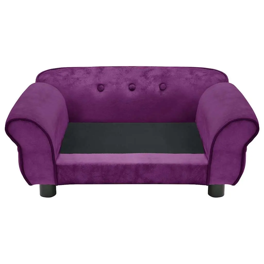 Dog Sofa Pet Bed Plush Cushion Lounge for Small Dogs Cats 72 x 45 x 30 cm