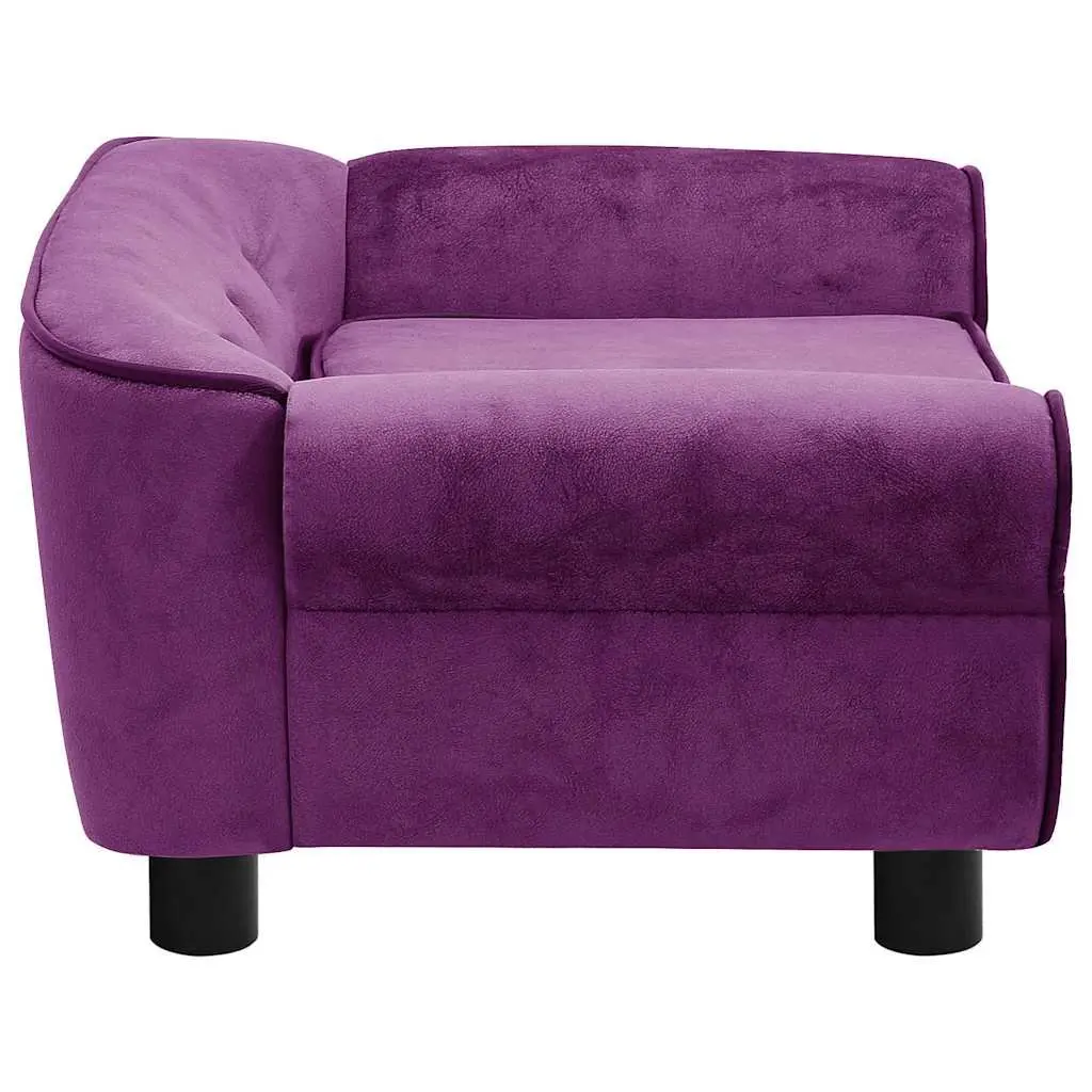 Dog Sofa Pet Bed Plush Cushion Lounge for Small Dogs Cats 72 x 45 x 30 cm