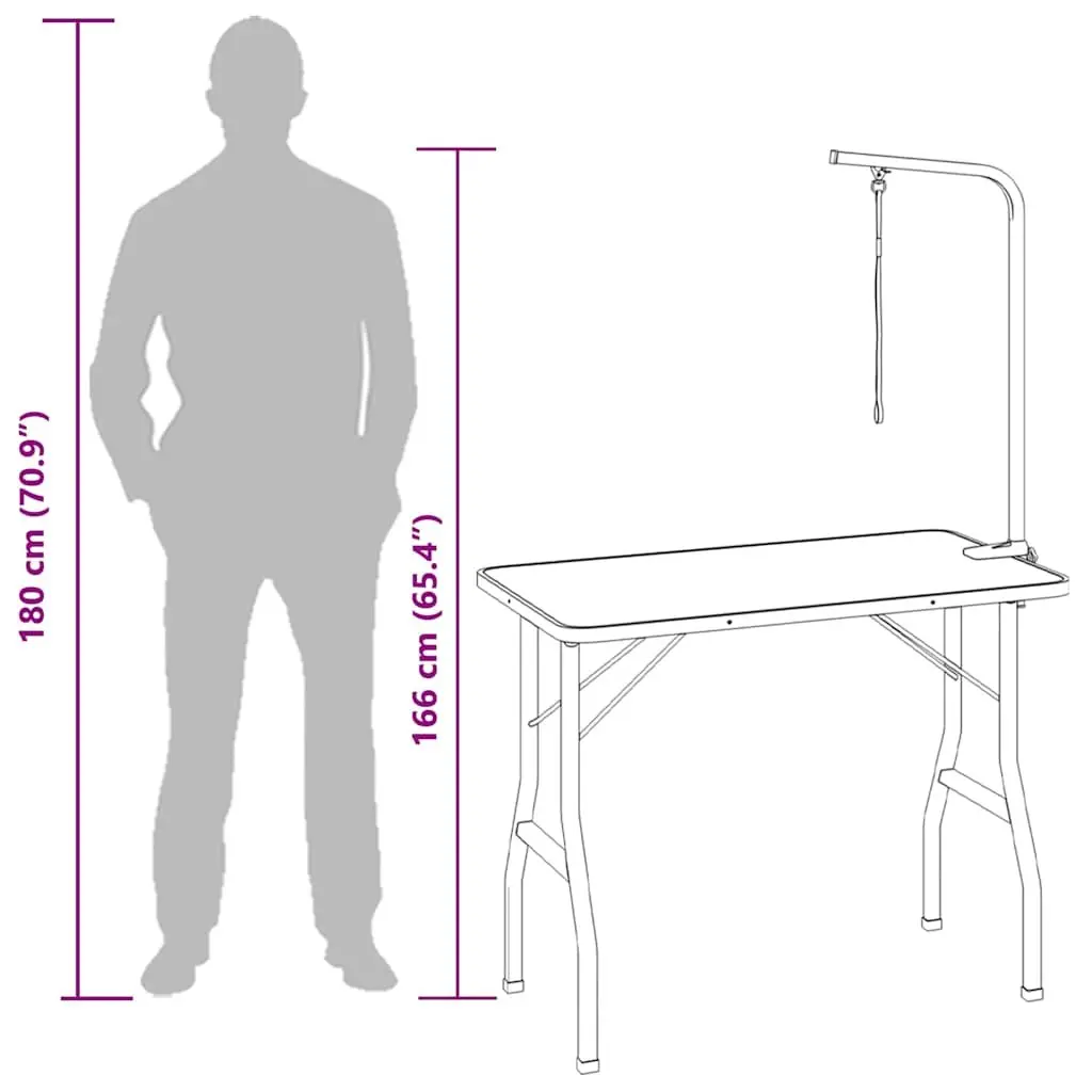 Adjustable Dog Grooming Table