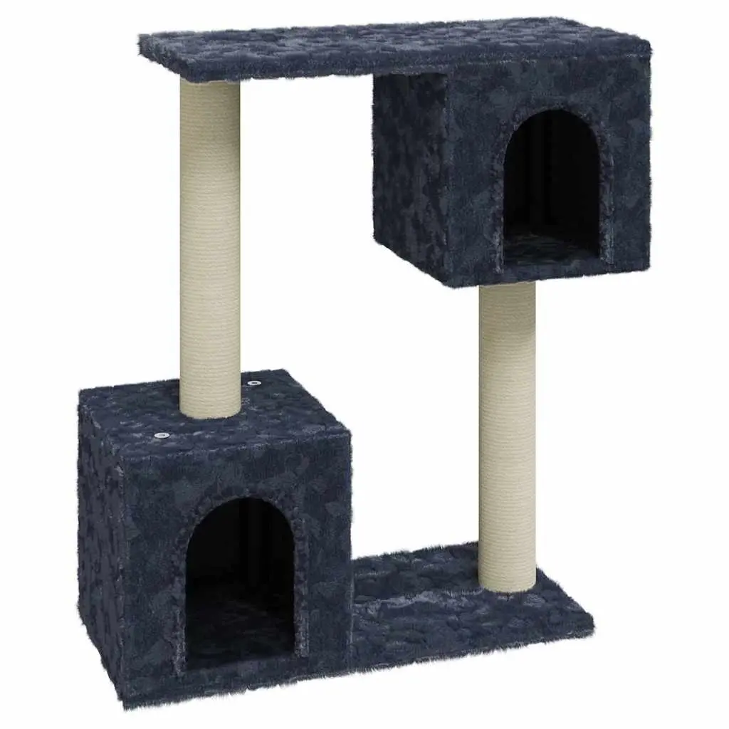 Dark Grey Cat Tree with Perches and Hideaway