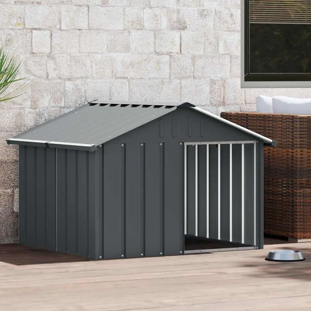 Anthracite Outdoor Dog House