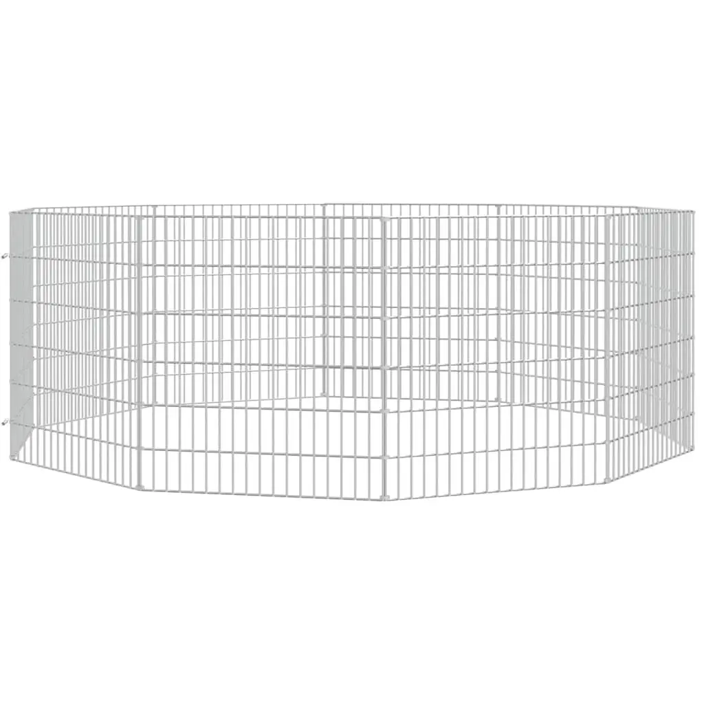 Small Animal Enclosure 10-Panel Pet Playpen Exercise Pen Rabbit Guinea Pig Run