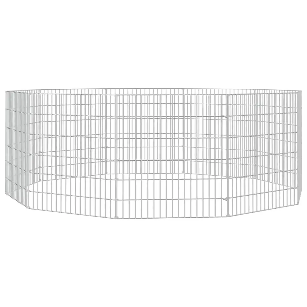 Small Animal Enclosure 10-Panel Pet Playpen Exercise Pen Rabbit Guinea Pig Run