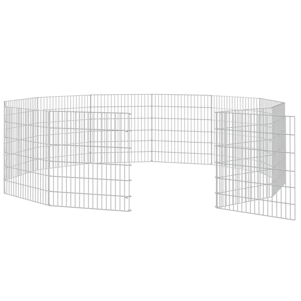 Small Animal Enclosure for Pets 12 Panel Exercise Play Area