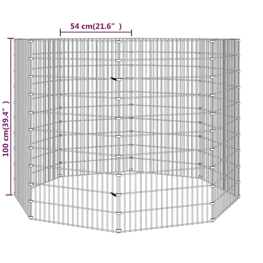 Small Animal 8-Panel Playpen