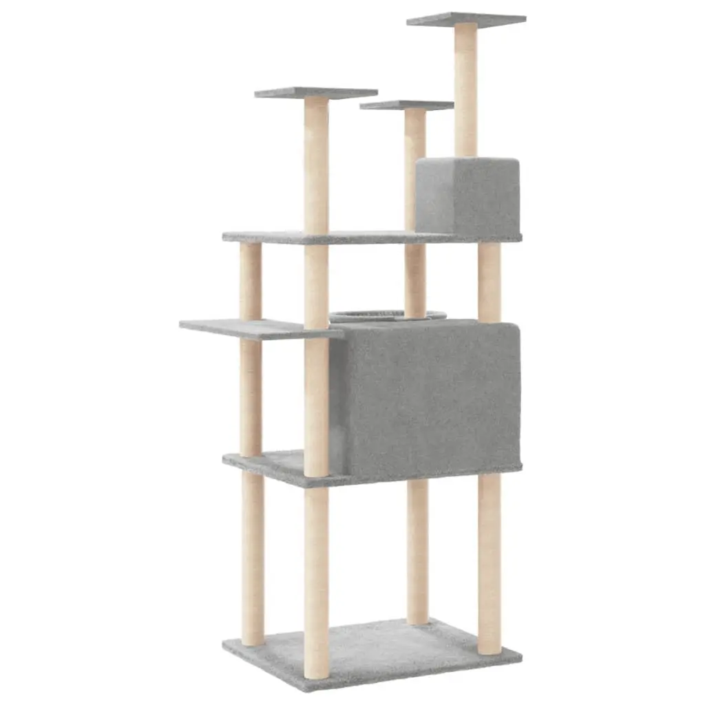 Grey Multi-Level Cat Tree