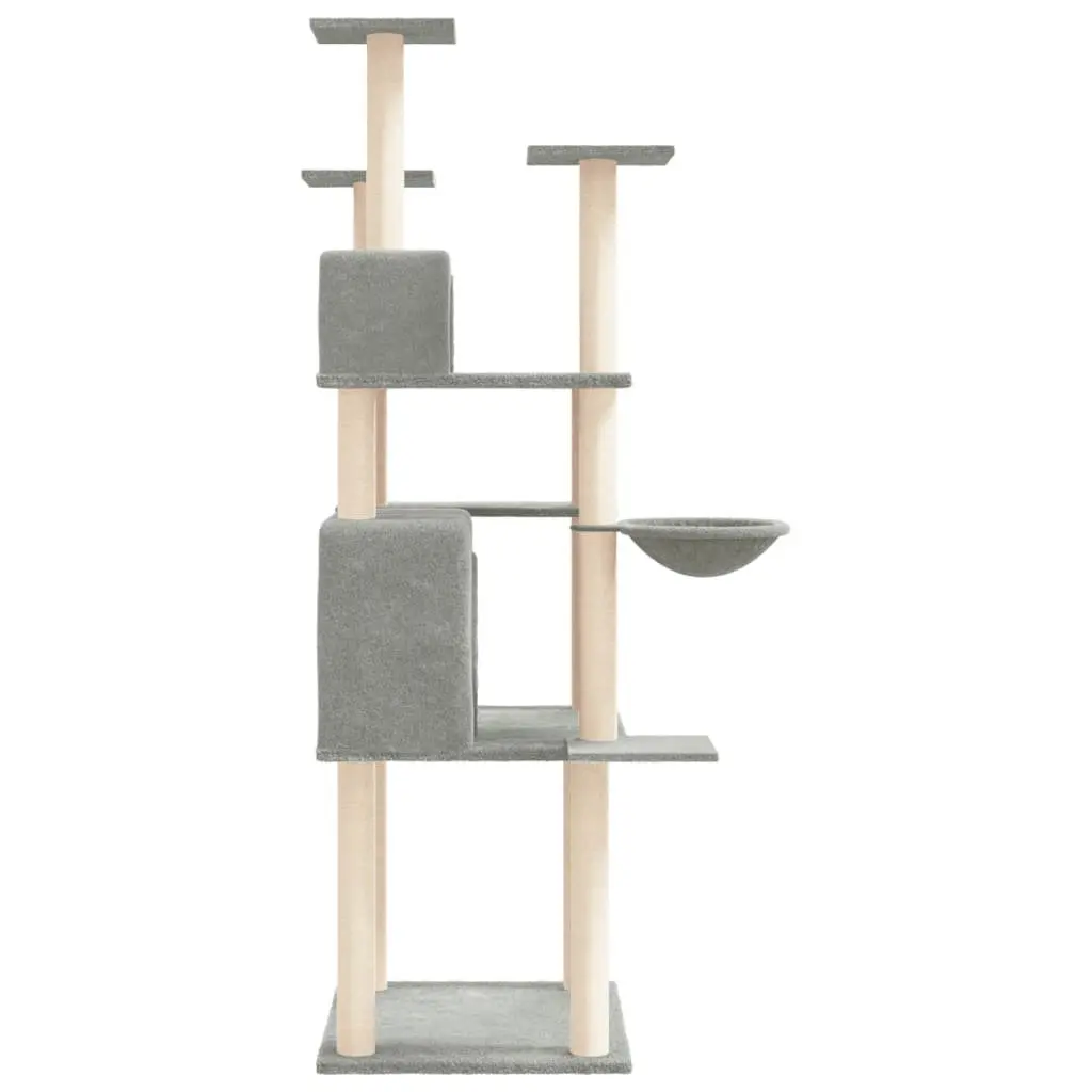 Grey Multi-Level Cat Tree