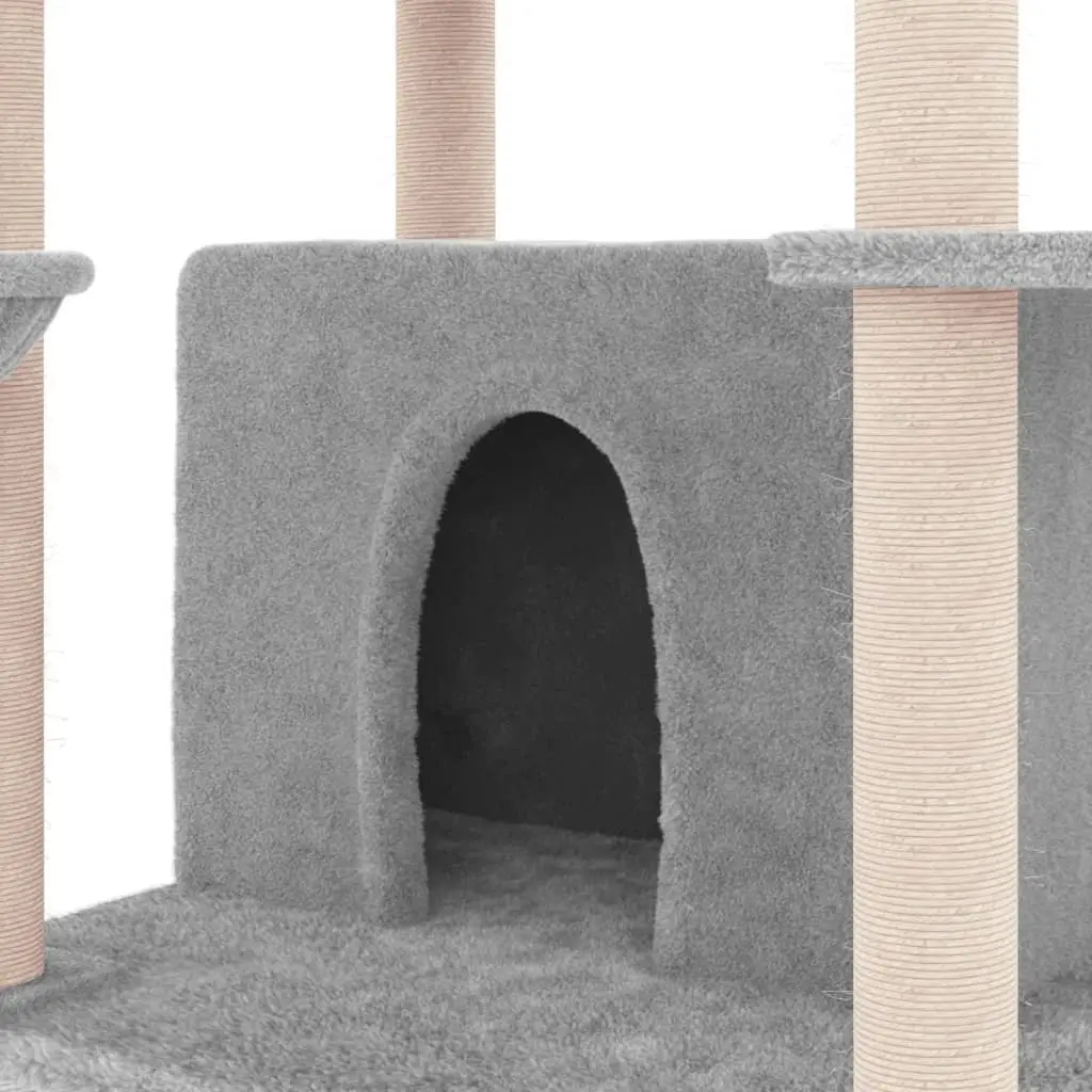Grey Multi-Level Cat Tree