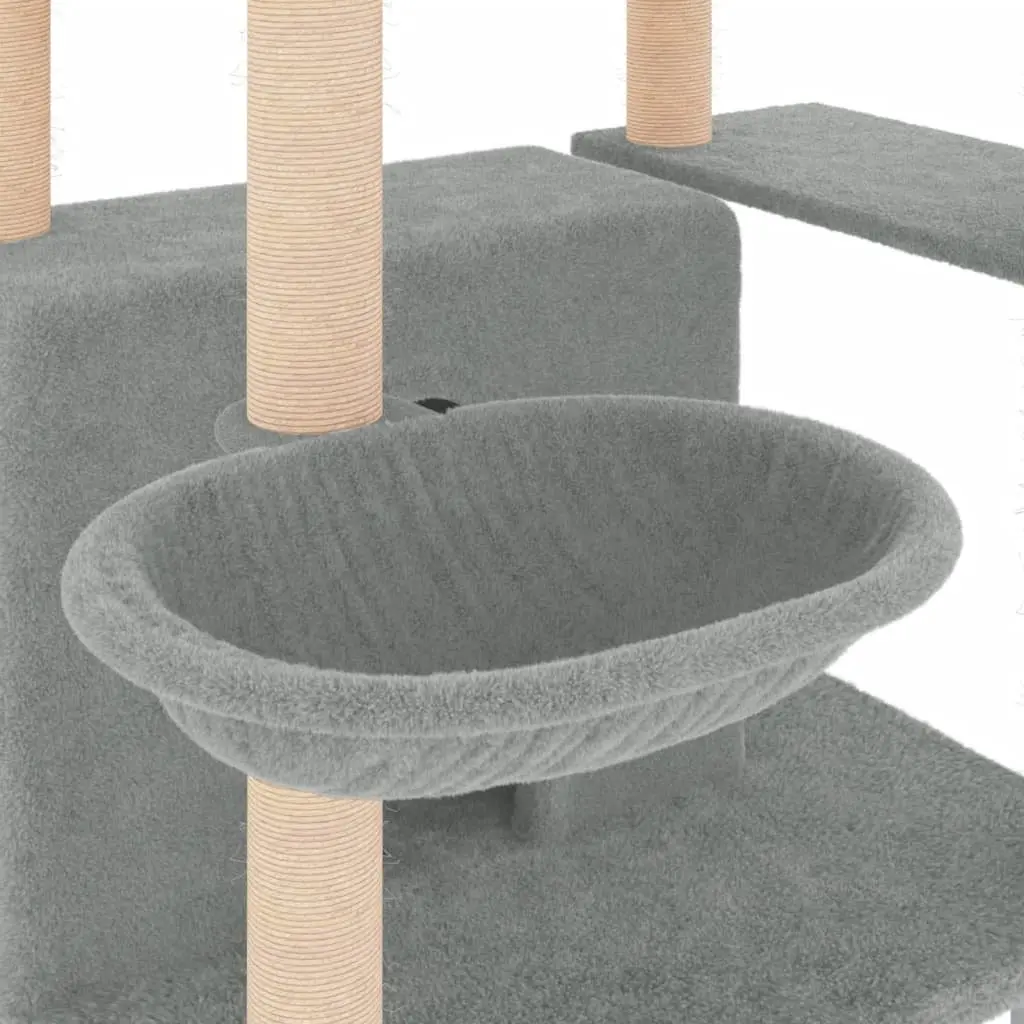Grey Multi-Level Cat Tree
