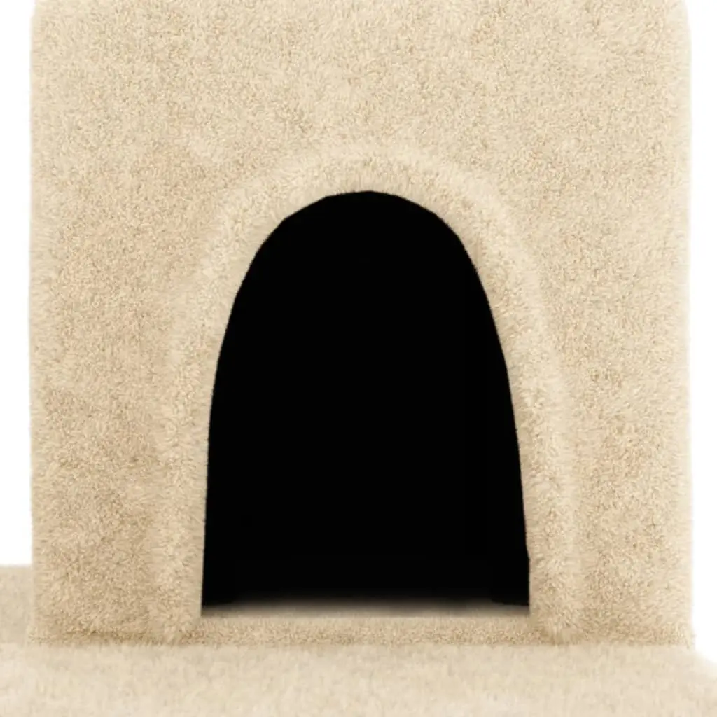 Multi-Level Cat Tree 154cm with Sisal Posts and Plush Covering