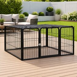 Specifications of the 4-Panel Dog Playpen 100x50 cm