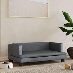 Specifications of the Grey Dog Bed 80x45x30cm