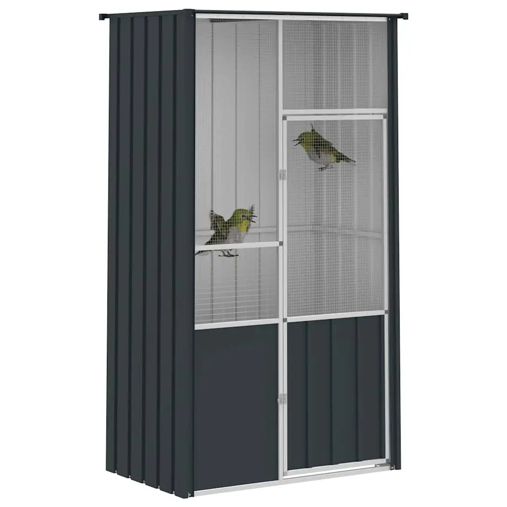 Large Anthracite Bird Cage Aviary