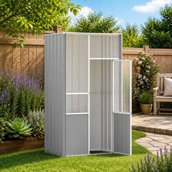 Dimensions and Specs of the Large Grey Galvanised Steel Bird Cage